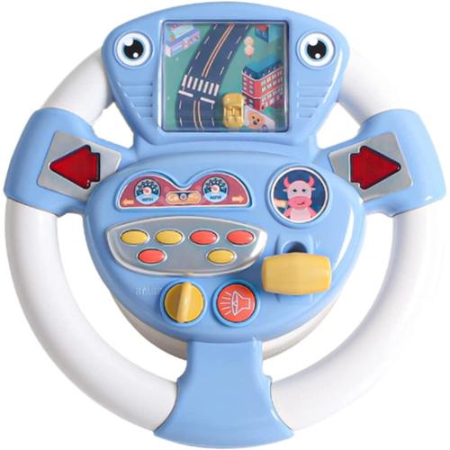 Jouet Volant # Intéressant Volant De Course Portable Pour Enfants,Jeux De Conduite Pour Tout-Petits Pour Développer Les Sens Et L'imagination Des Habiletés Motrices Des Bébés