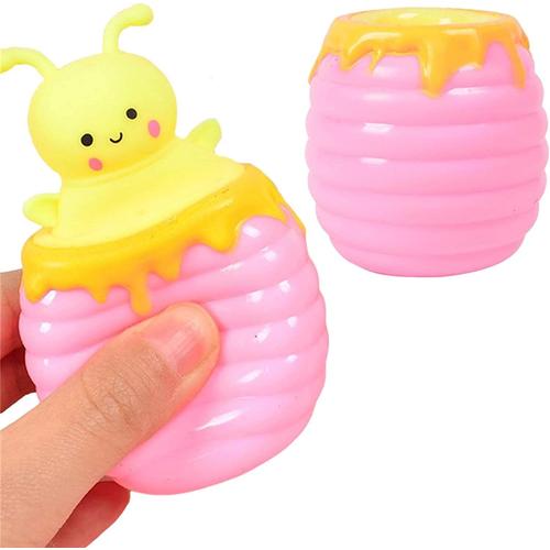 Jouets À Presser,Pop Out Bee Fidget Jouets Pour Adultes # Jouets Sensoriels D'exercice De Doigt De Main Pour Des Enfants Et Des Adultes, Fournitures De Fête De Poisson D'avril