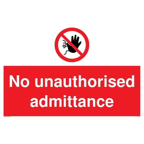 Aucune Admission Non Autorisée-Générique
