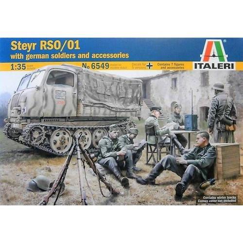 Italeri 510006549 1?: 35 Steyr Rso/01 W/Germ. Soldiers + Access-Italeri