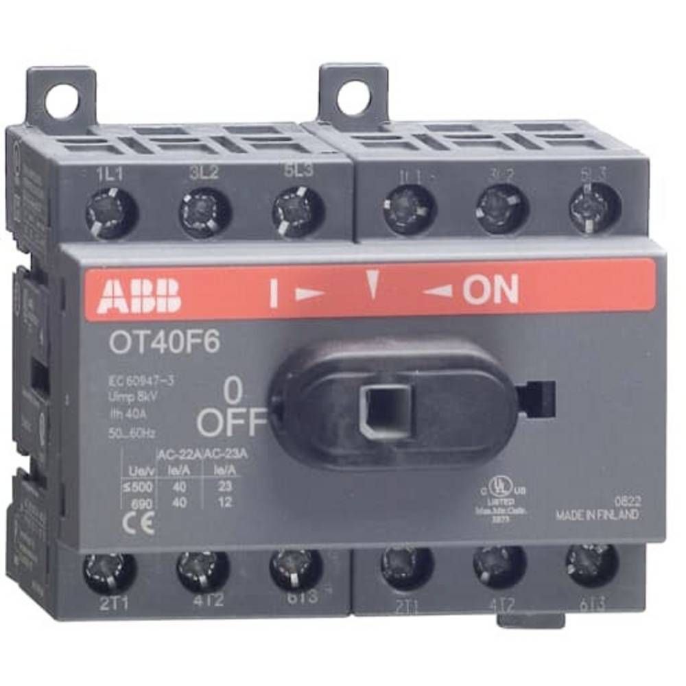 ABB 1SCA104936R1001 OT40F6 Interrupteur-sectionneur 6 pôles