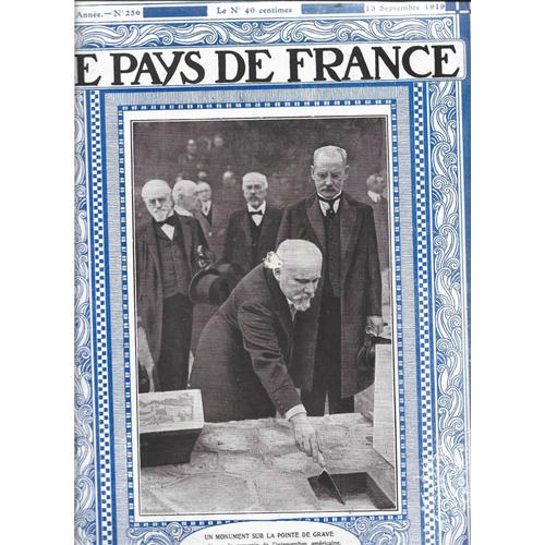 Le Pays De France. No 256 Du 13 Sept 1919.