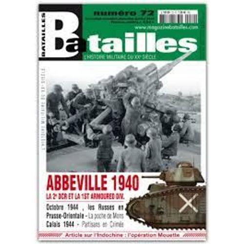 Batailles Magazine 72 Abbeville 1940