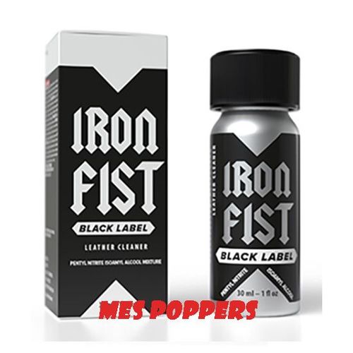 Poppers Iron Fist Black Label 30 Ml