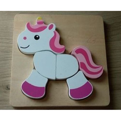 Puzzle En Bois Licorne