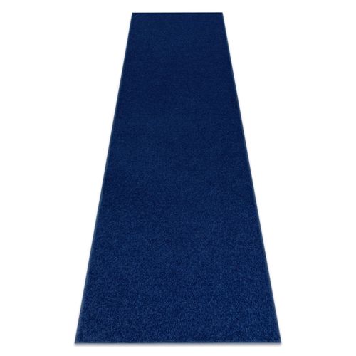 100x330 Cm Tapis De Couloir Eton 898 Bleu Foncé