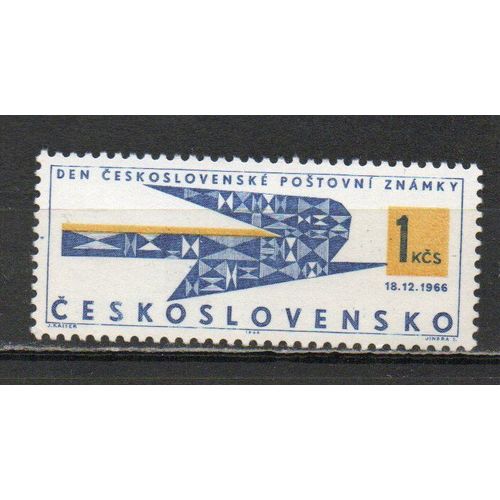 Timbre-Poste De Tchécoslovaquie