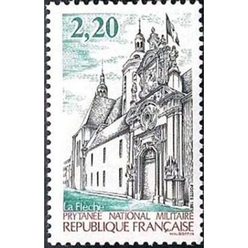 Timbre France 1987 Oblitéré - Le Prytanée National Militaire - 2.20 Yt2479