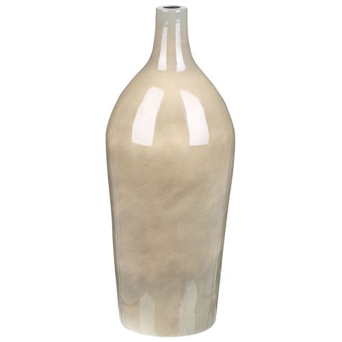 Terre cuite Vase à fleurs 47 cm Beige LEGANES
