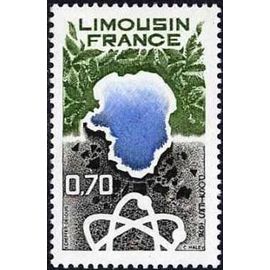 Timbre France 1976 Oblitéré - Limousin - 0.70 Yt1865