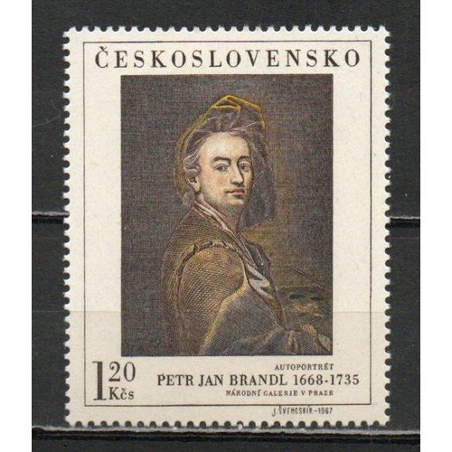 Timbre-Poste De Tchécoslovaquie