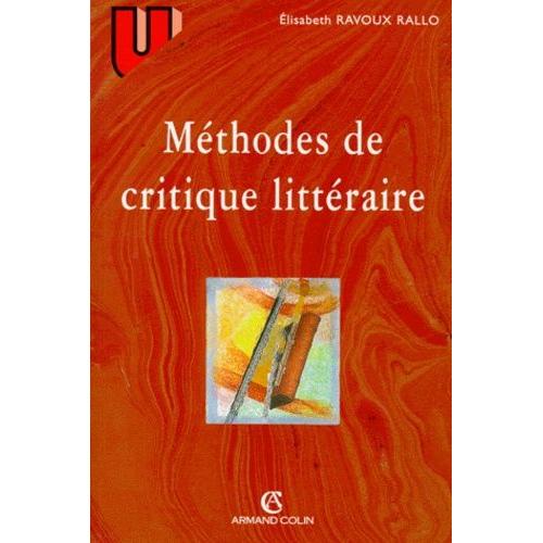 Méthodes De Critique Littéraire