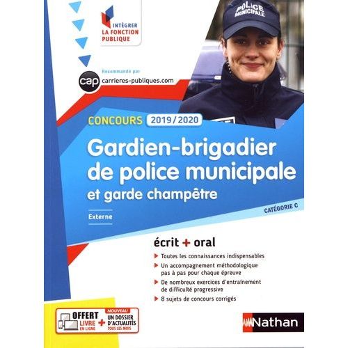 Gardien-Brigadier De Police Municipale Et Garde Champêtre - Concours Catégorie C