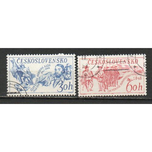 Timbre-Poste De Tchécoslovaquie