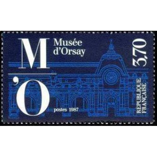 Timbre France 1986 Oblitéré - Musée D'orsay - 3.70 Yt2451