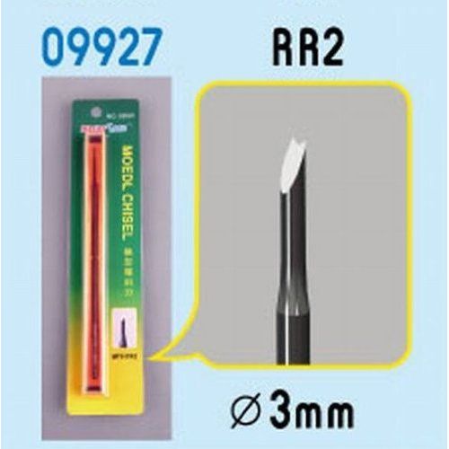Master Tools 09927 ? Modélisme Accessoires Chisel Rr2, Ciseau, Gris-Générique