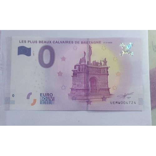 France Billet Euro Souvenir , Calvaires De Bretagne 2017-1