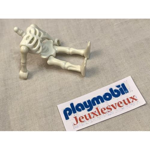 Playmobil - Squelette Incomplet 30667460 - Manque Crane - Tête De Mort - Pirates Halloween Monstre Prisonnier