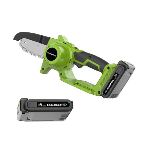 PACK Tronçonneuse sans fil + Batterie de rechange - VENTEO - Outils de jardin multifonctions - Couper/bricoler/élaguer - Léger/utilisation facile