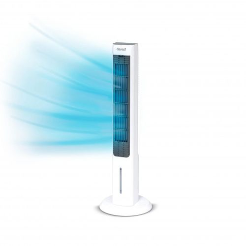 ARTIC AIR POWER TOWER climatiseur mobile 3 niveaux - VENTEO ? Refroidisseur par évaporation jusqu'à 12heures de refroidissement ? Réservoir 1.5L