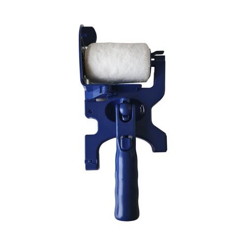 Venteo - Rouleau de peinture - Starlyf Paint Edger - Bleu - Adulte - Protection latérale - Pinceau latéral intégré