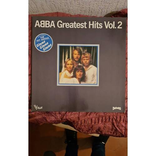 Vinyle 33 Tours  Abba Greatest Hits Vol.2 De 14 Chansons Dont Le Titre "Gimme Gimme Gimme"