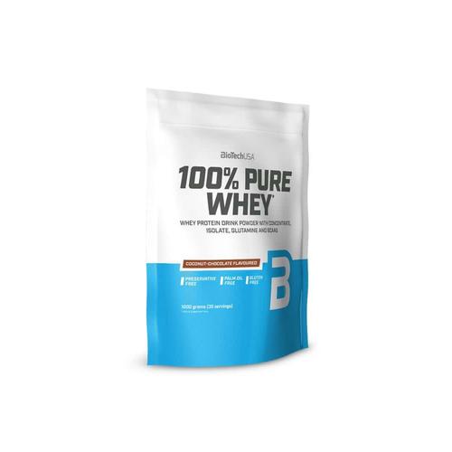 100% Pure Whey (1kg)|Chocolat Noix De Coco| Whey Protéine|Biotech Usa 