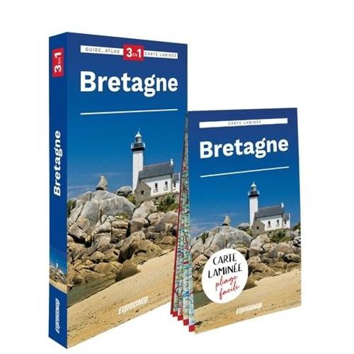 Bretagne - Guide + Atlas + Carte 1/320 000