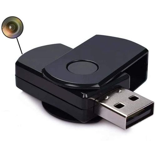 Clé USB Caméra Espion HD Surveillance Photo et Vidéo Audio Intégré 32 Go +SD 4Go YONIS