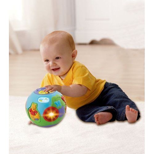 Vtech Baby Winnie Puuhs Bunte Lernkugel Ab 6 Monaten, 2 X Aa (80-106104)