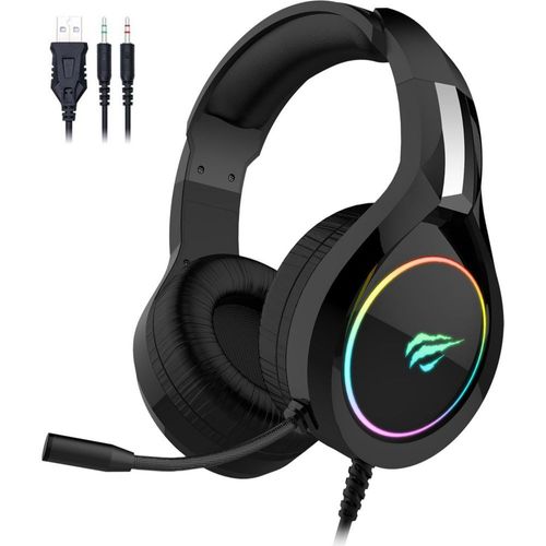 Casque gamer GAMENOTE HV-H2232D RGB pour PC & consoles