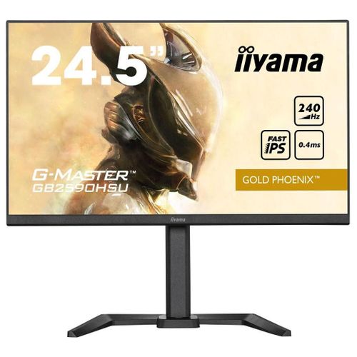 Ecran Pc Gaming G-master Gb2590hsu-b5 24,5 Full Hd Noir Iiyama