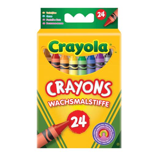 Crayola  24 Crayons  La Cire