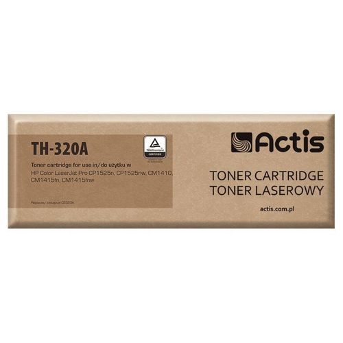 Actis TH-320A Supreme version - Noir - cartouche de toner (équivalent à : HP CE320A ) - pour HP Color LaserJet Pro CM1415fn, CM1415fnw, CP1525n, CP1525nw