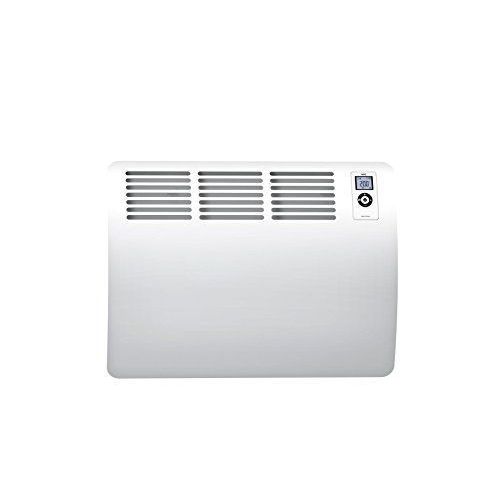 AEG domotique 238719 Convecteur mural WKL 1500 pour chauffage Env. 15 m&sup2, 1500 W, 5 30 &degC, wandhängend, écran LCD, semaine minuterie, minuterie 120 minutes courte durée, aluminium, blanc
