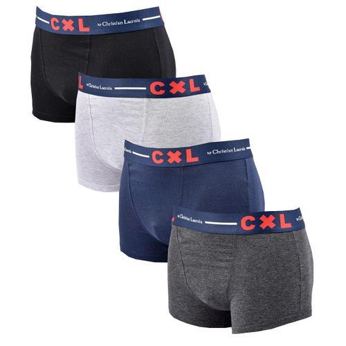 Boxer Cxl By Lacroix X4 Pack De 4 Boxers Cxl1490