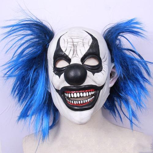 Masque d'Halloween, masque de clown effrayant pour adulte