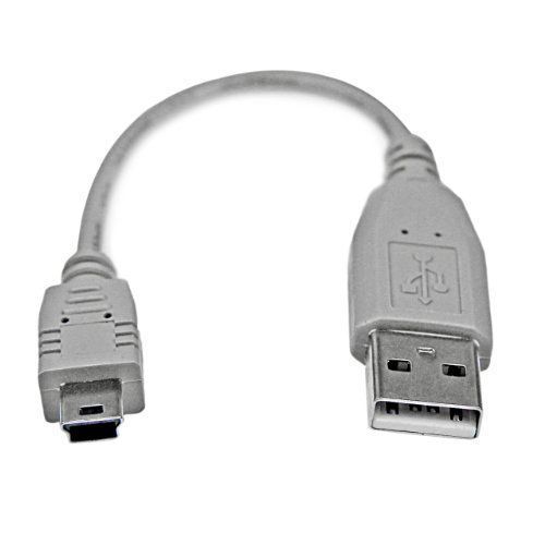 StarTech.com USB2HABM6IN Câble Mini USB 2.0 15 cm USB A vers mini USB B