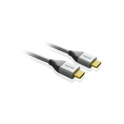 Philips SWV3452S - Premium High speed - câble HDMI avec Ethernet - HDMI mâle pour HDMI mâle - 1.8 m