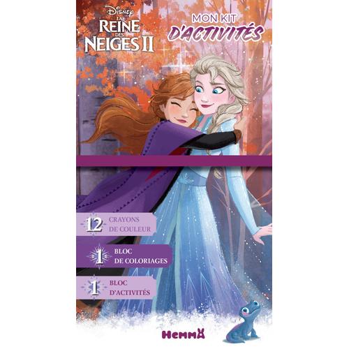 Disney La Reine Des Neiges 2 - Mon Kit D'activites (Anna Et Elsa)
