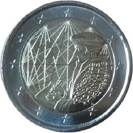 2 Euro Chypre 2022 35 Ans Du Programme Erasmus Unc Sortie Du Rouleau 400000 Ex
