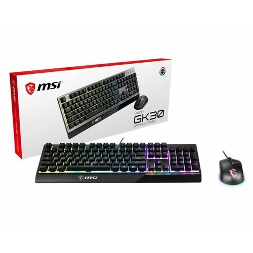 Combo clavier + souris vigor gk30 msi