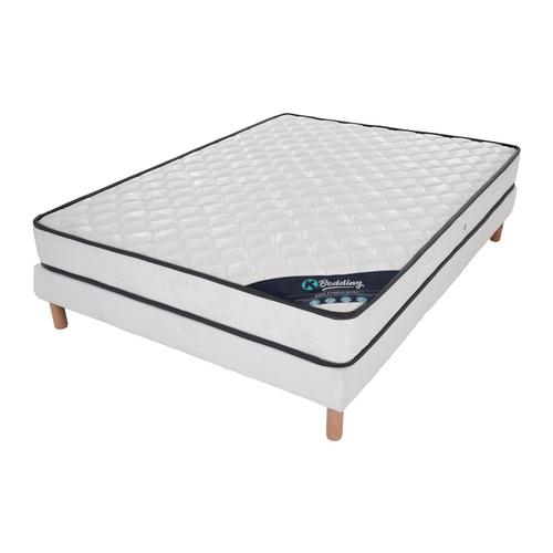 Ensemble Matelas Mousse Medicaltex + Sommier 200x200 Hauteur 20cm