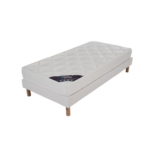Ensemble Matelas Mousse Senso + Sommier 90x190 Hauteur 17cm