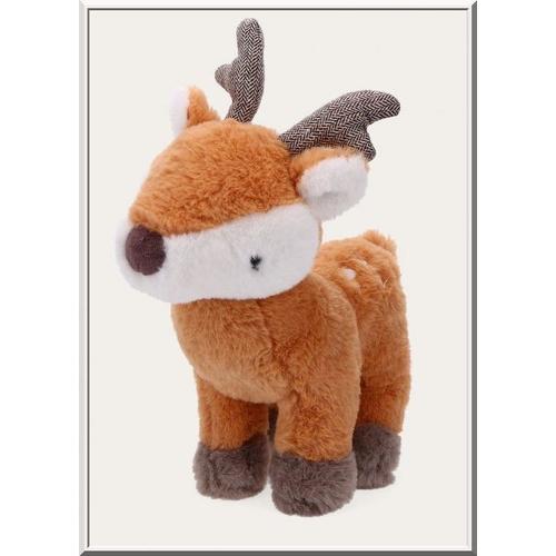 Doudou Peluche Renne Bouchara Jouet Naissance Bebe Soft Toy Baby Animal