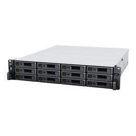Synology RackStation RS2423RP+ - Serveur NAS - 12 Baies - rack-montable - SATA 6Gb/s - RAID JBOD, 0, 1, 5, 6, 10 - RAM 8 Go - Gigabit Ethernet / 10 Gigabit Ethernet - iSCSI support - 2U