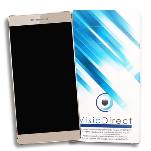 Visiodirect® Ecran Complet Pour Huawei P8 Or Vitre Tactile + Lcd + Châssis