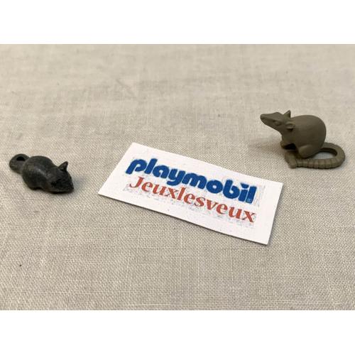 Playmobil Lot D' Animaux - La Souris Et Le Rat - Complète Set 4159 4166 4461 5529 5561 5960 6221 30278300 6483 6625 30248473