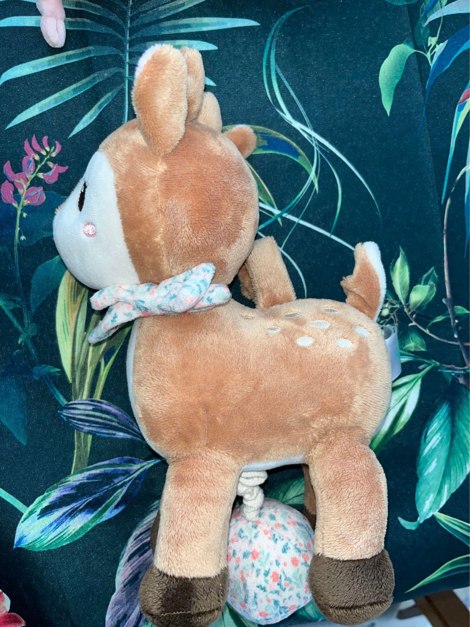 doudou biche TEX Carrefour rose