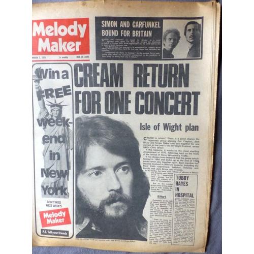 Melody Maker - March 7, 1970